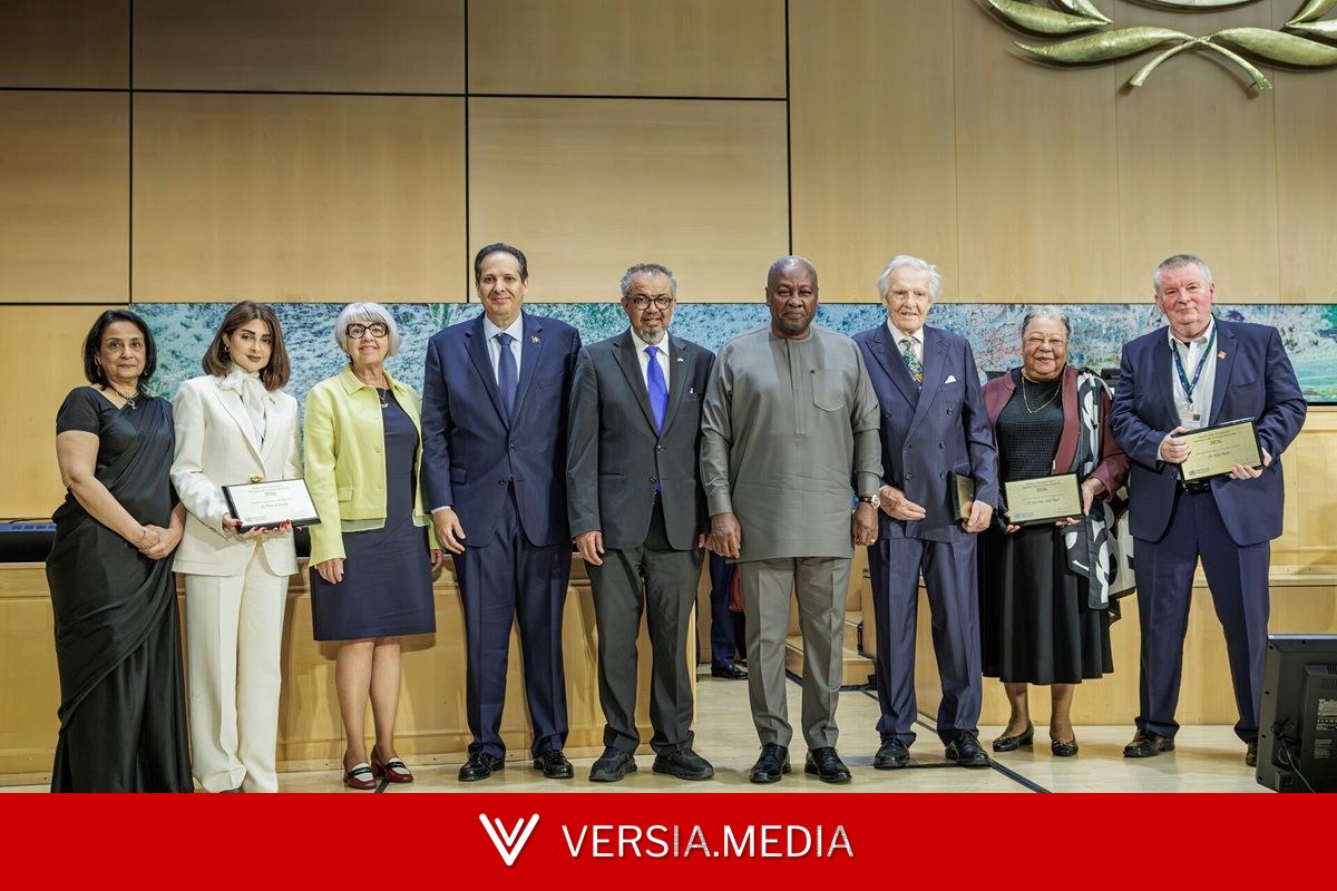 Director-General presents Award for Global Health to four distinguished leaders — Health | Versia.media